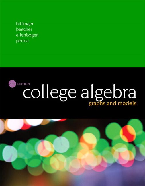 College Algebra | 6:e upplagan