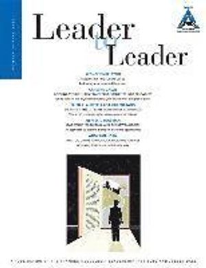 Leader to Leader (LTL), Volume 82, Fall 2016 | 1:a upplagan