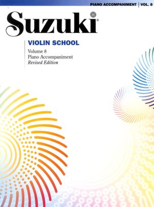 Suzuki Violin school 8 piano acc. rev.