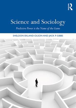 Science and sociology - predictive power is the name of the game | 1:a upplagan