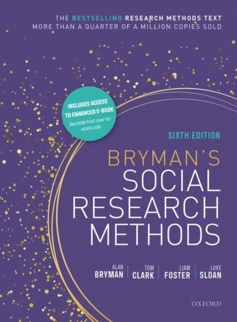 Bryman's Social Research Methods | 6:e upplagan
