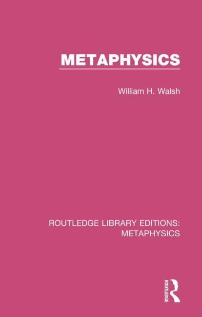 Metaphysics | 1:a upplagan