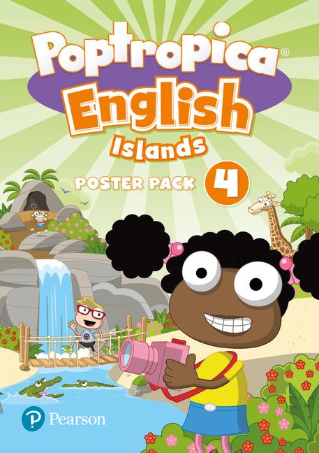 Poptropica English Islands Level 4 Posters | 0:e upplagan