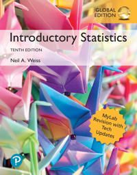 Introductory Statistics with MyStatLab, Global Edition | 10:e upplagan
