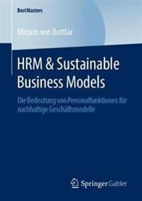 HRM & Sustainable Business Models | 1:a upplagan