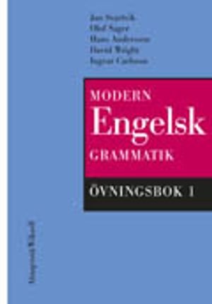 Modern engelsk grammatik Övningsbok 1 + Facit | 3:e upplagan