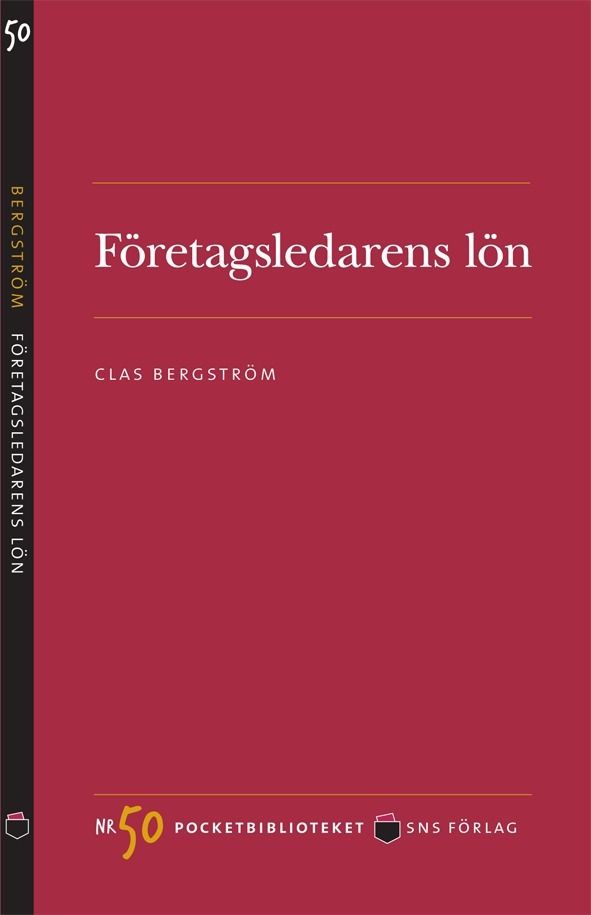 Företagsledarens lön | 1:a upplagan