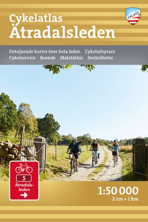 Cykelatlas Ätradalsleden 1:50.000