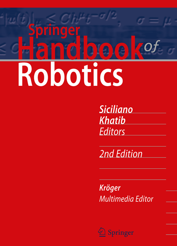 Springer Handbook of Robotics | 2:a upplagan