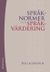 Språknormer och språkvärdering