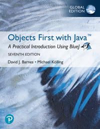 Objects First with Java | 7:e upplagan