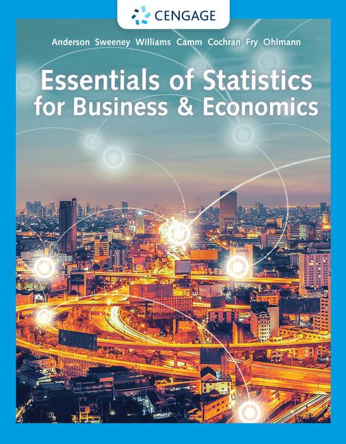 Essentials of Statistics for Business & Economics | 9:e upplagan