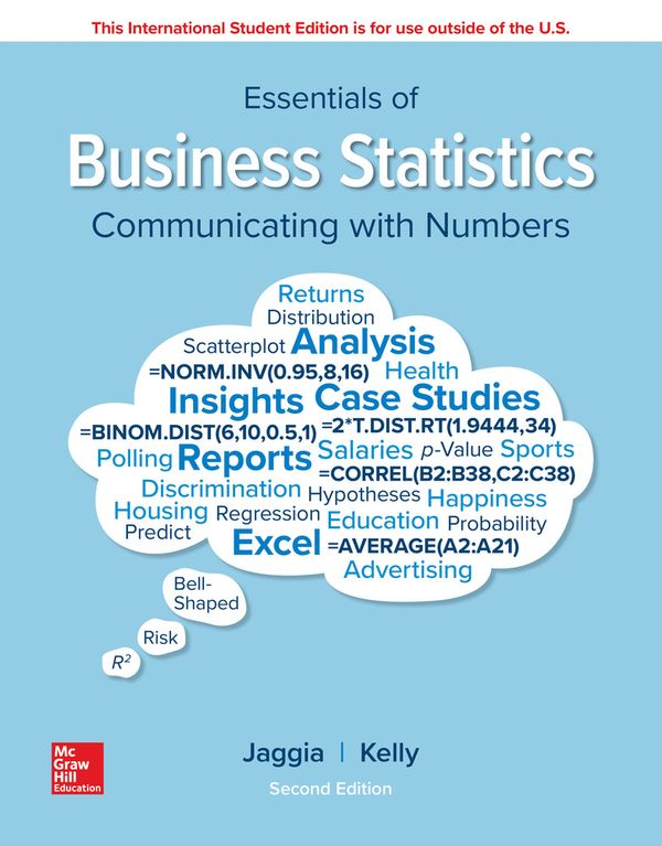 Essentials of Business Statistics | 2:a upplagan