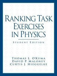 Ranking Task Exercises in Physics | 0:e upplagan