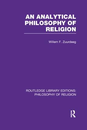 An Analytical Philosophy of Religion | 1:a upplagan