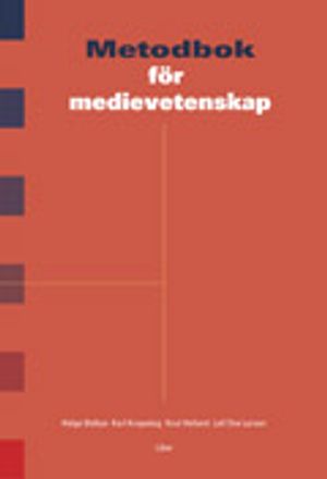 Metodbok för medievetenskap | 1:a upplagan