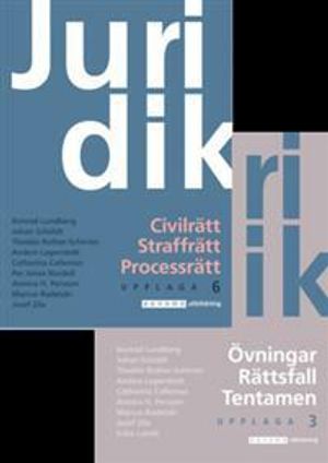 Juridik - civilrätt, straffrätt, processrätt Paket, uppl. 6