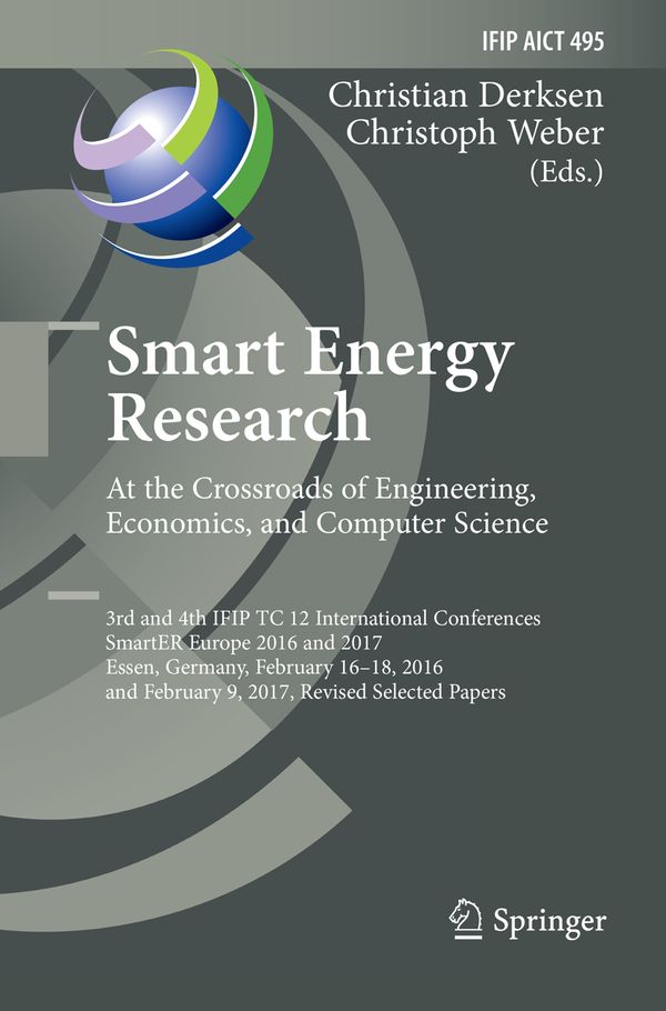 Smart Energy Research. At the Crossroads of Engineering, Economics, and Computer Science | 1:a upplagan