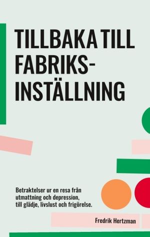 Tillbaka till fabriksinställning : betraktelser ur en resa från utmattning | 1:a upplagan