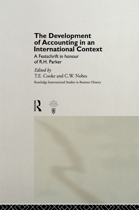 The Development of Accounting in an International Context | 1:a upplagan