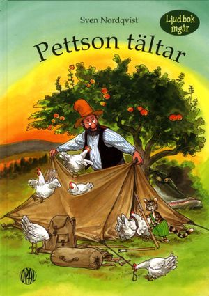 Pettson tältar : med ljudbok | 1:a upplagan