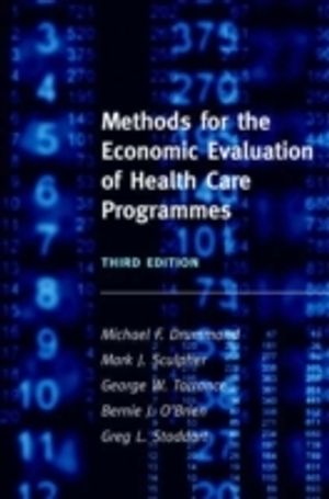 Methods for the economic evaluation of health care programmes | 3:e upplagan