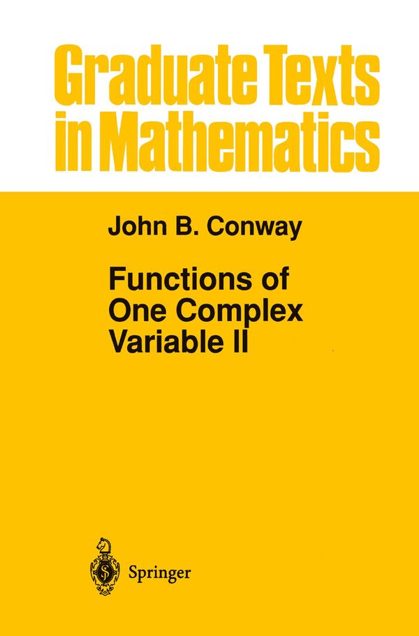 Functions of One Complex Variable II | 0:e upplagan