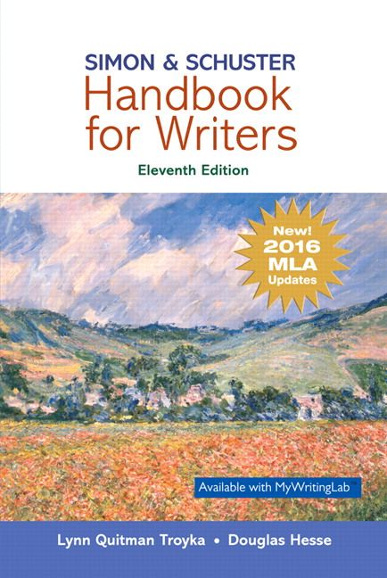 Simon & Schuster Handbook for Writers, MLA Update | 11:e upplagan