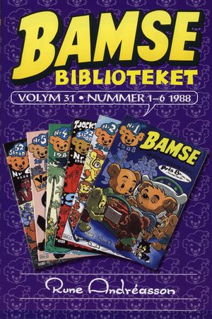 Bamsebiblioteket. Vol 31, Nummer 1-6 1988 | 1:a upplagan