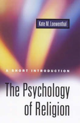 Psychology of religion - a short introduction | 0:e upplagan