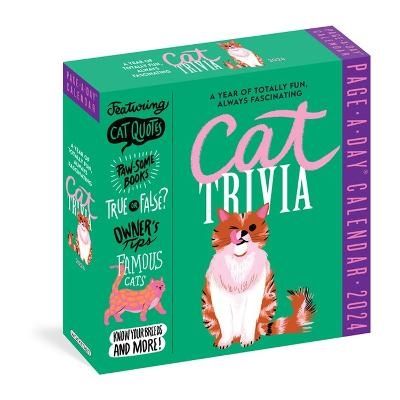 Cat Trivia Page-A-Day Calendar 2024 - Workman Calendars