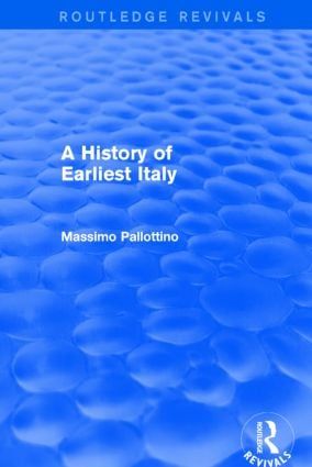A History of Earliest Italy (Routledge Revivals) | 1:a upplagan