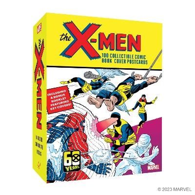 X-Men: 100 Collectible Comic Book Cover Postcards - Marvel Comics