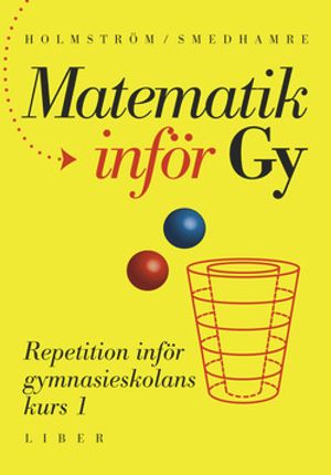 Matematik inför Gy |  2:e upplagan