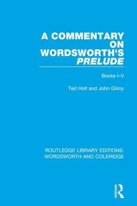 A Commentary on Wordsworth's Prelude | 1:a upplagan
