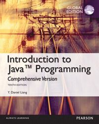 Intro to Java Programming, Comprehensive Version, Global Edition | 0:e upplagan