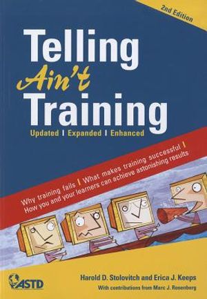 Telling Ain't Training