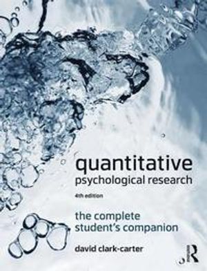 Quantitative Psychological Research | 4:e upplagan