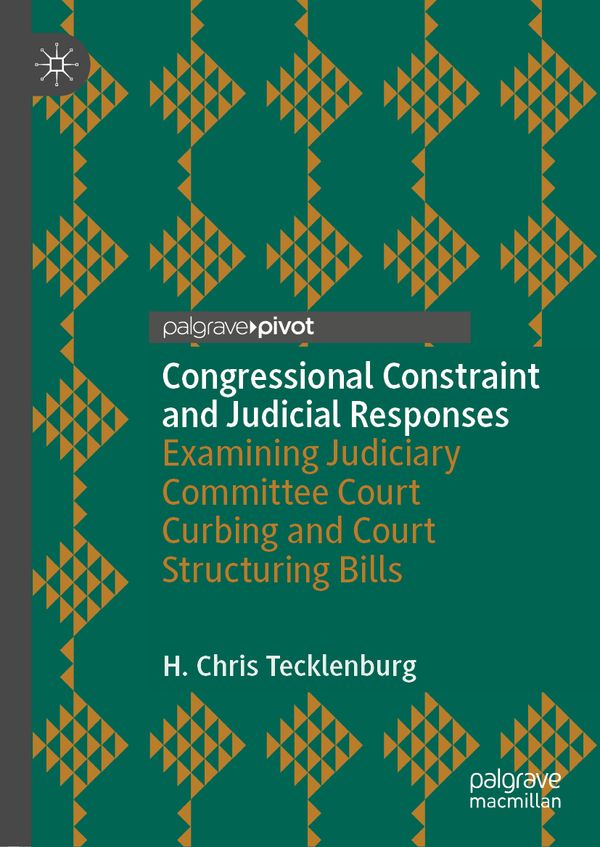 Congressional Constraint and Judicial Responses | 1:a upplagan