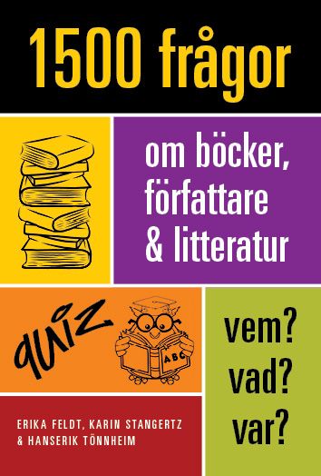 1500 frågor om böcker, författare och litteratur. En Quizbok | 0:e upplagan