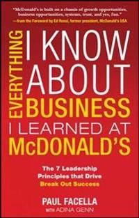 Everything i know about business i learned at mcdonalds | 0:e upplagan
