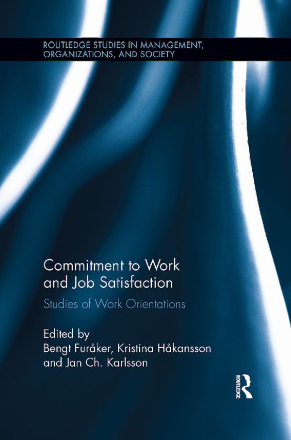 Commitment to Work and Job Satisfaction | 1:a upplagan