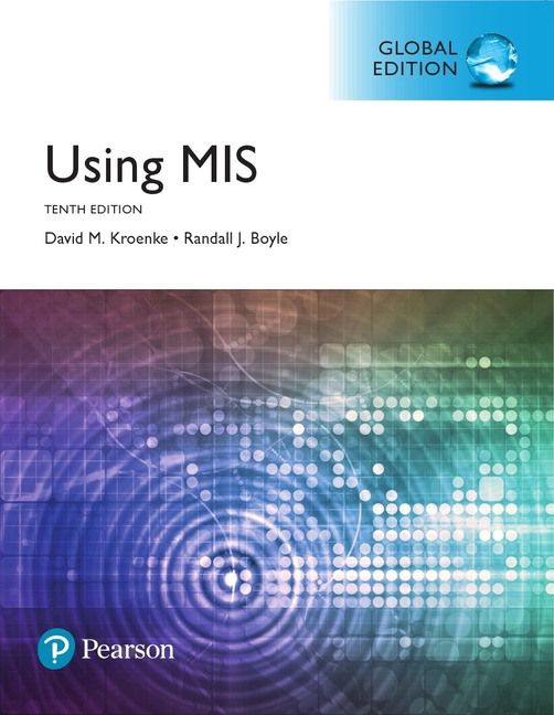 Using MIS, Global Edition | 10:e upplagan