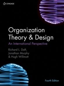 Organization theory & design - an international perspective | 4:e upplagan