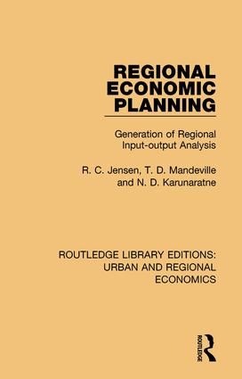 Regional Economic Planning | 1:a upplagan