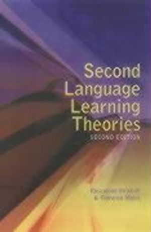 Second Language Learning Theories |  2:e upplagan