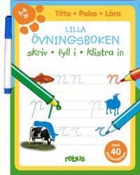 Lilla övningsboken med stickers 5 - 6 år