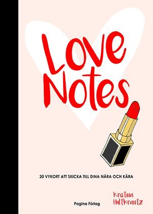 Love Notes - Vykortsbok med 20 kort att riva ut | 1:a upplagan