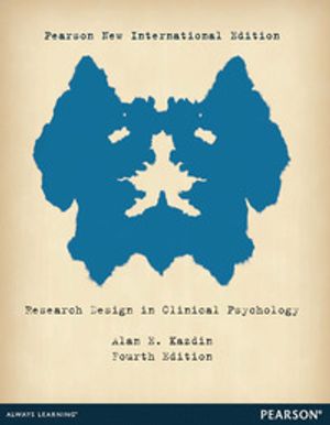 Research Design in Clinical Psychology | 4:e upplagan