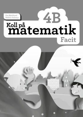 Koll på matematik 4B Facit (5-pack) | 0:e upplagan